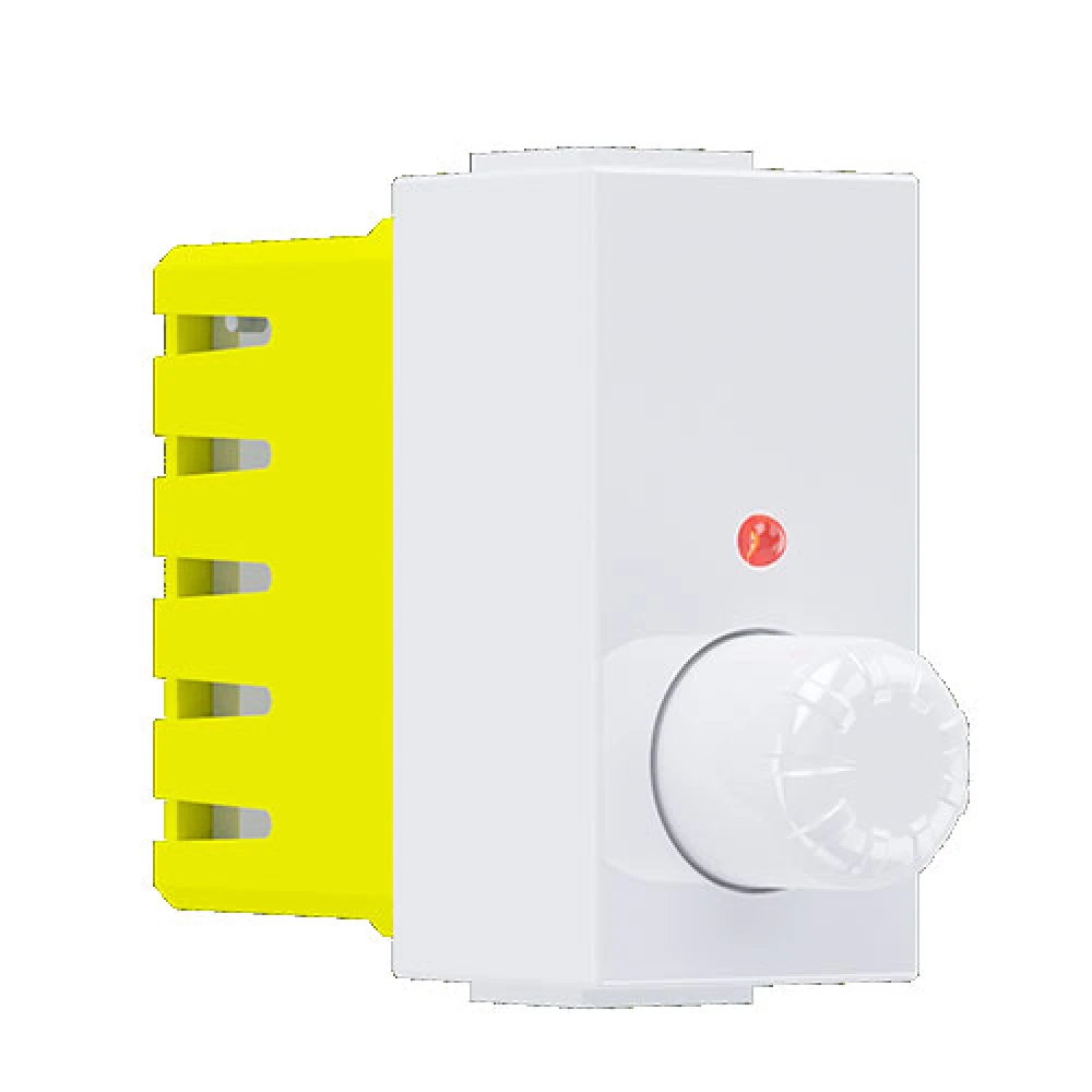 MODYS Περιστροφικός Ροοστάτης Λευκός 1 ΣΤ. 1P 40-300W 250VAC IP20 - Aca Elec