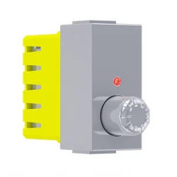 MODYS Περιστροφικός Ροοστάτης Ασημί 1 ΣΤ. 1P 40-300W 250VAC IP20 - Aca Elec