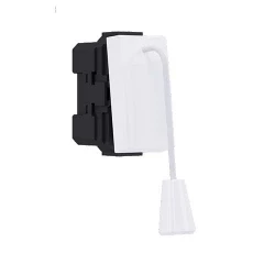 MODYS Μπουτόν Τραβηχτό Λευκό 1 ΣΤ. 1P 10A 250VAC IP20 - Aca Elec