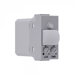 MODYS Ανιχνευτής Κίνησης PIR Ασημί 1 ΣΤ. 1P 5(1)A 230VAC IP20 - Aca Elec