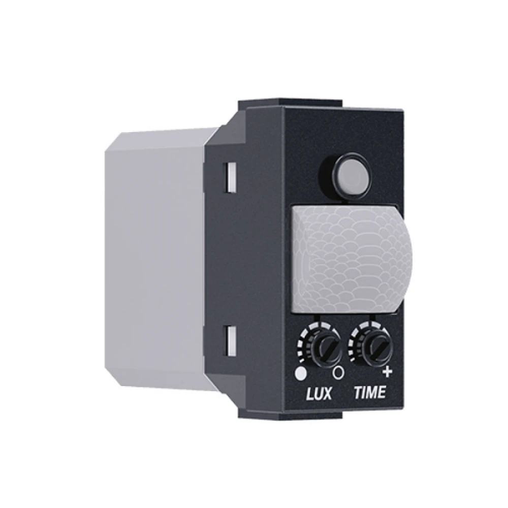 MODYS Ανιχνευτής Κίνησης PIR Ανθρακί 1 ΣΤ. 1P 5(1)A 230VAC IP20 - Aca Elec