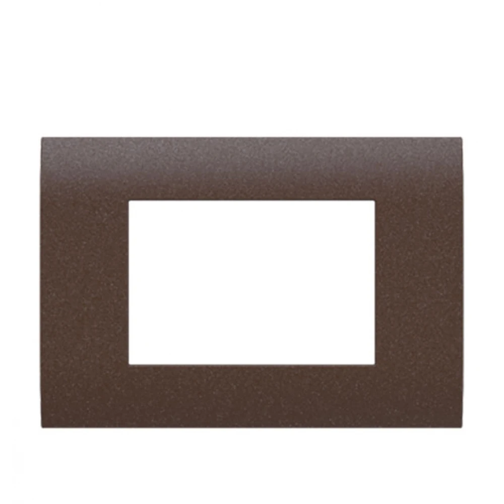 MODYS Πλαίσιο 3 ΣΤ. Σκούρο Καφέ - Aca Elec