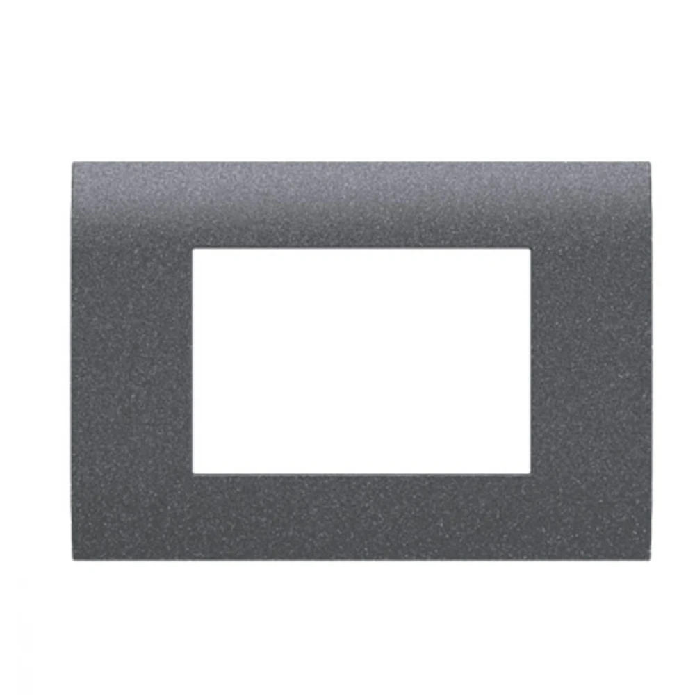 MODYS Πλαίσιο 3 ΣΤ. Γκρι Σαγρέ - Aca Elec