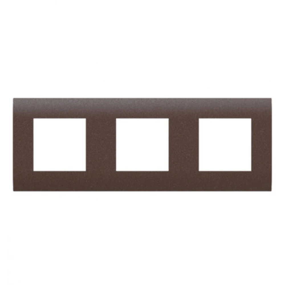 MODYS Πλαίσιο 3x2 ΣΤ. Σκούρο Καφέ - Aca Elec
