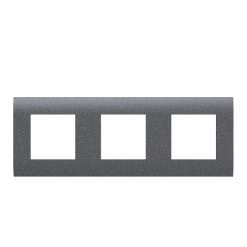 MODYS Πλαίσιο 3x2 ΣΤ. Γκρι Σαγρέ - Aca Elec