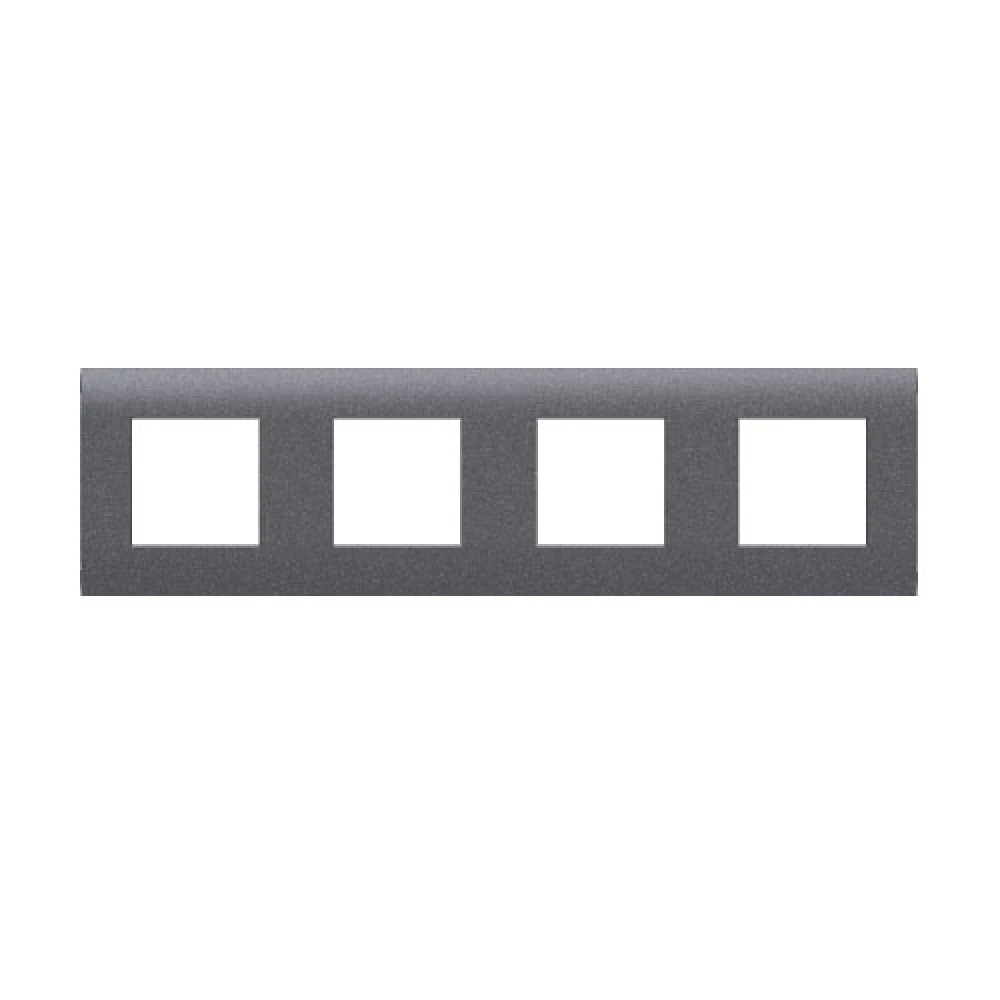 MODYS Πλαίσιο 4×2 ΣΤ Γκρι Σαγρέ - Aca Elec