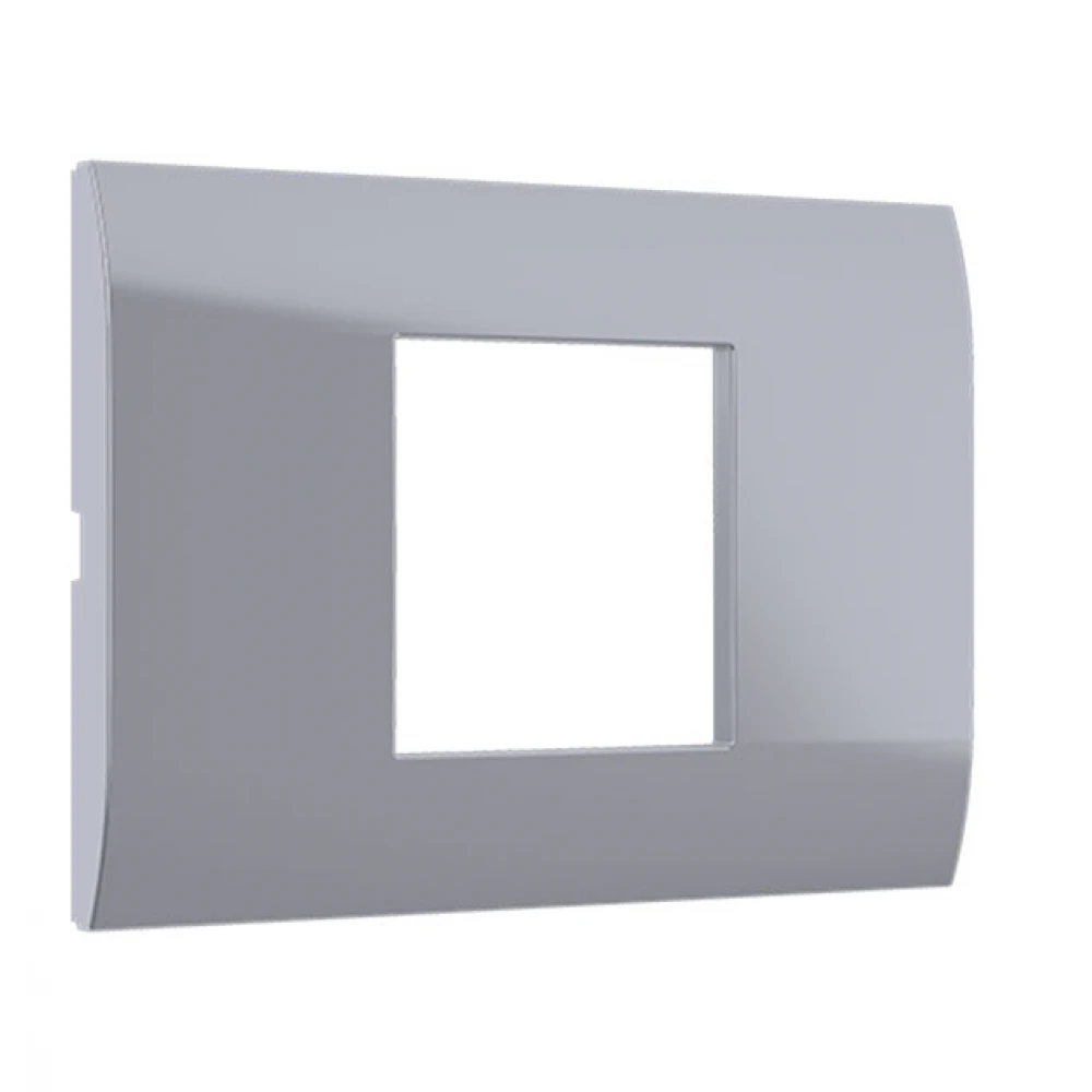 MODYS Πλαίσιο 2/3 ΣΤ. Ασημί - Aca Elec