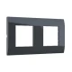 MODYS Πλαίσιο 2×2 ΣΤ. Ανθρακί - Aca Elec
