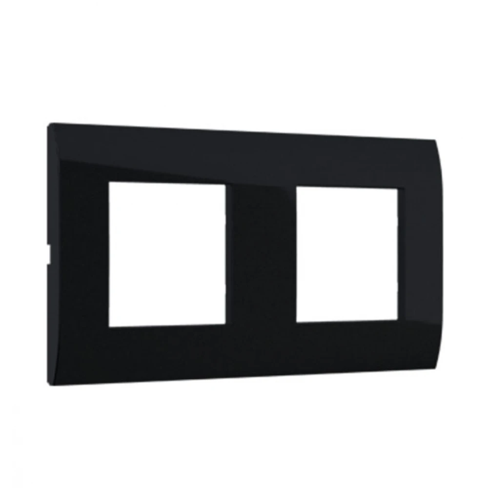 MODYS Πλαίσιο 2×2 ΣΤ. Μαύρο Ματ - Aca Elec
