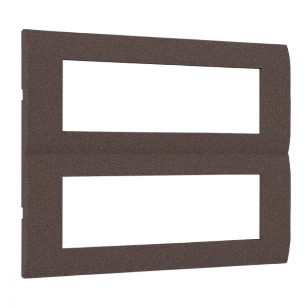 MODYS Πλαίσιο 2x7 ΣΤ. Σκούρο Καφέ - Aca Elec