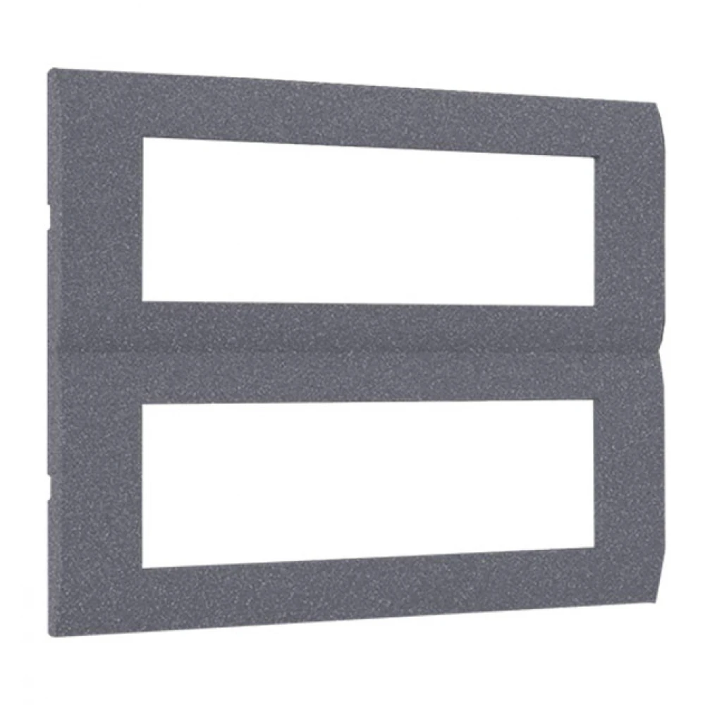 MODYS Πλαίσιο 2x7 ΣΤ. Γκρι Σαγρέ - Aca Elec