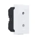 MODYS Διπολική Πρίζα Ασφαλείας Λευκή 1 ΣΤ. 2P 10A 250VAC IP20 - Aca Elec