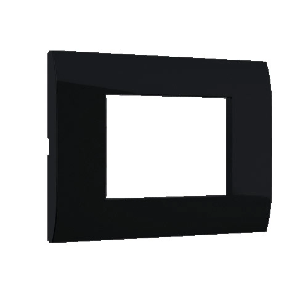 MODYS Πλαίσιο 3 ΣΤ. Μαύρο Ματ - Aca Elec