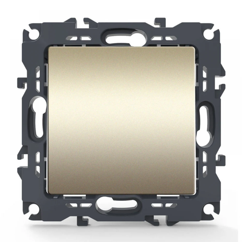 PRIME ΔΙΑΚΟΠΤΗΣ ΑΠΛΟΣ ΜΕ ΚΛΙΠ 1P 10AX 250VAC IP20 MAT ΣΑΜΠΑΝΙΖΕ - Aca Elec