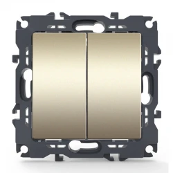 PRIME ΔΙΑΚΟΠΤΗΣ ΚΟΜΜΥΤΑΤΕΡ ΑΛΕΡΕΤΟΥΡ ΜΕ ΚΛΙΠ 1+1P 10AX 250VAC IP20 MAT ΣΑΜΠΑΝΙΖΕ - Aca Elec