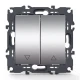 PRIME ΔΙΑΚΟΠΤΗΣ ΡΟΛΩΝ ΜΕ ΚΛΙΠ 1-1P 10AX 250VAC IP20 MAT ΑΛΟΥΜΙΝΙΟ - Aca Elec