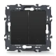 PRIME ΔΙΑΚΟΠΤΗΣ ΡΟΛΩΝ ΜΕ ΚΛΙΠ 1-1P 10AX 250VAC IP20 MAT ΑΝΘΡΑΚΙ - Aca Elec