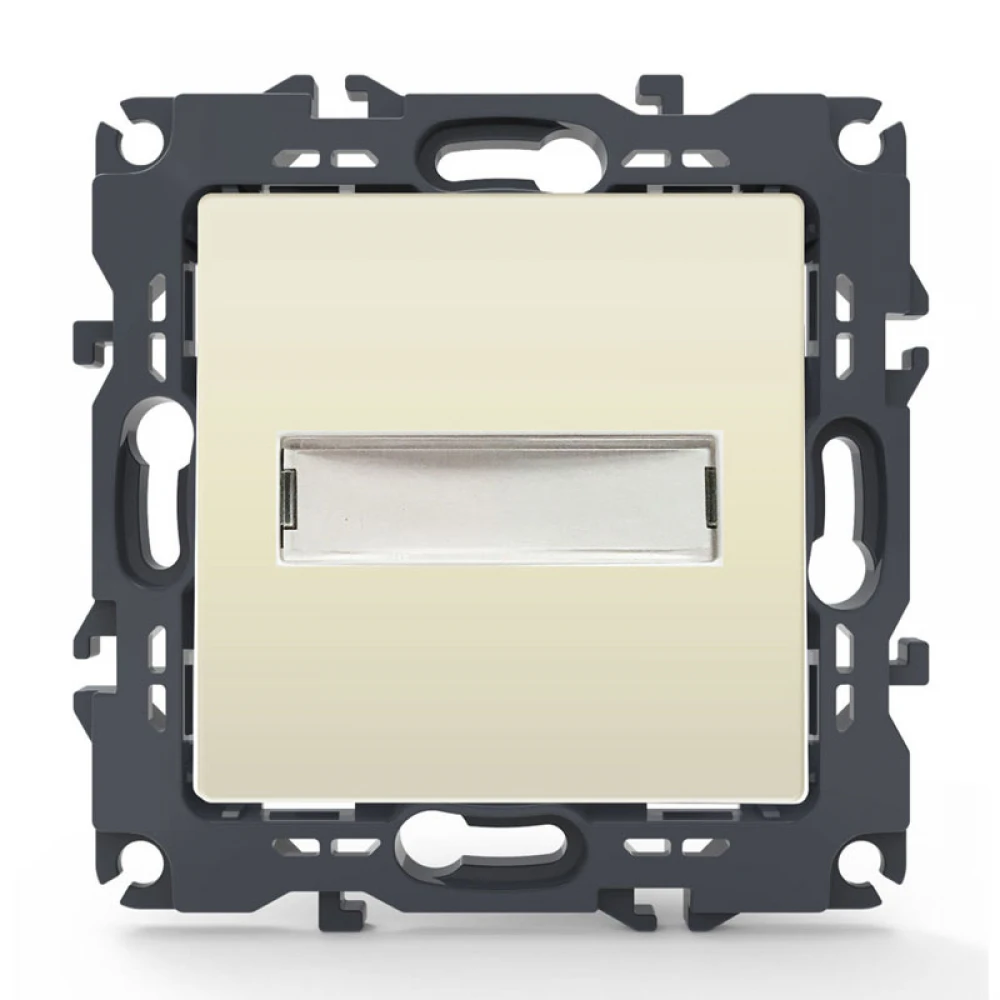 PRIME ΜΠΟΥΤΟΝ ΕΠΙΓΡΑΦΗΣ & LED ΛΥΧΝΙΑ (12VAC) ΜΕ ΚΛΙΠ 1P 10A 250VAC IP20 ΙΒΟΥΑΡ - Aca Elec