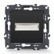 PRIME ΜΠΟΥΤΟΝ ΕΠΙΓΡΑΦΗΣ & LED ΛΥΧΝΙΑ (12VAC) ΜΕ ΚΛΙΠ 1P 10A 250VAC IP20 MAT ΑΝΘΡΑΚΙ - Aca Elec