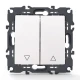 PRIME ΜΠΟΥΤΟΝ ΡΟΛΩΝ ΜΕ ΚΛΙΠ 1-1P 10A 250VAC IP20 ΛΕΥΚΟ - Aca Elec