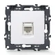 PRIME ΠΡΙΖΑ ΤΗΛΕΦΩΝΟΥ 1xRJ11 CAT3 IP20 ΛΕΥΚΗ - Aca Elec