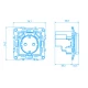 PRIME ΠΡΙΖΑ ΣΟΥΚΟ ΑΣΦΑΛΕΙΑΣ 1x2P+E 16A 250VAC & 2 USB 5VDC 3.1A IP20 ΙΒΟΥΑΡ - Aca Elec