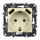 PRIME ΠΡΙΖΑ ΣΟΥΚΟ ΑΣΦΑΛΕΙΑΣ 1x2P+E 16A 250VAC & 2 USB 5VDC 3.1A IP20 ΙΒΟΥΑΡ - Aca Elec
