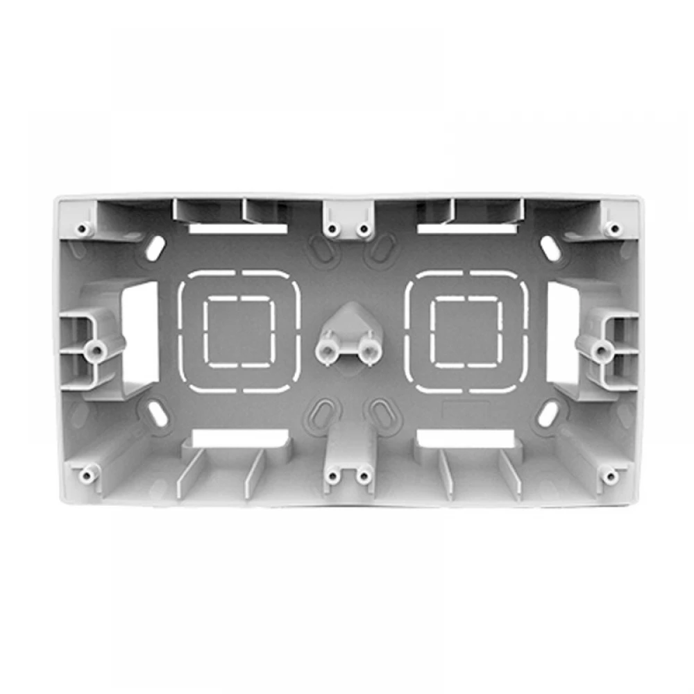 PRIME KOYTI ΕΠΙΤΟΙΧΟ 2 ΘΕΣΗΣ IP20 ΛΕΥΚΟ - Aca Elec