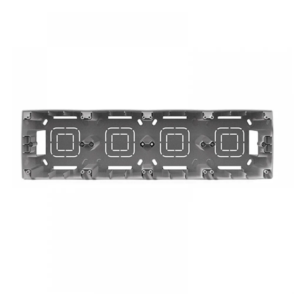 PRIME KOYTI ΕΠΙΤΟΙΧΟ 4 ΘΕΣΗΣ IP20 ΛΕΥΚΟ - Aca Elec