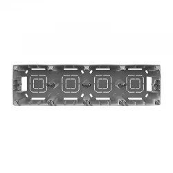 PRIME KOYTI ΕΠΙΤΟΙΧΟ 4 ΘΕΣΗΣ IP20 ΛΕΥΚΟ - Aca Elec
