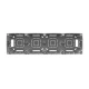 PRIME KOYTI ΕΠΙΤΟΙΧΟ 4 ΘΕΣΗΣ IP20 ΛΕΥΚΟ - Aca Elec