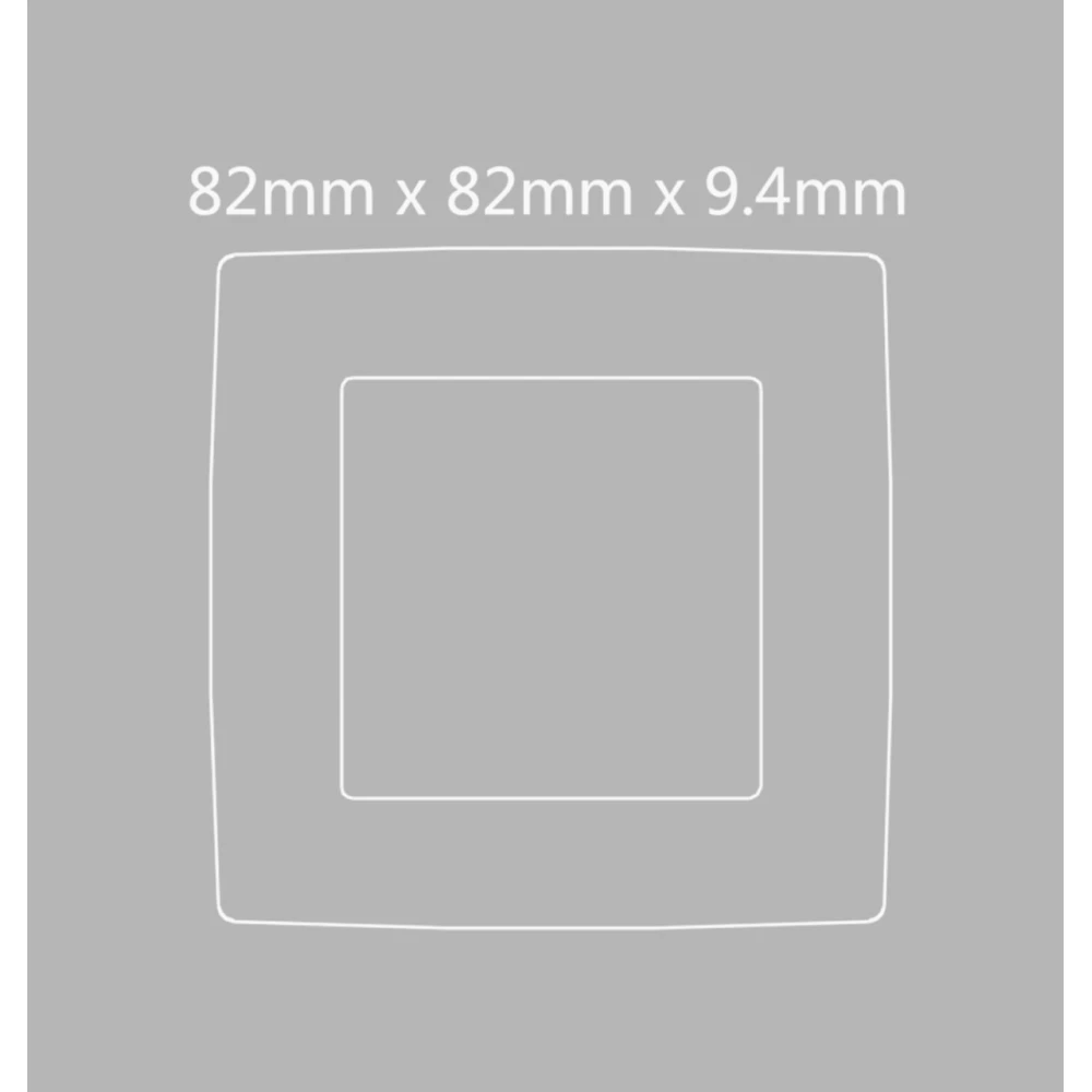 PRIME ΠΛΑΙΣΙΟ 1 ΘΕΣΗΣ IP20 MAT ΑΝΘΡΑΚΙ - Aca Elec
