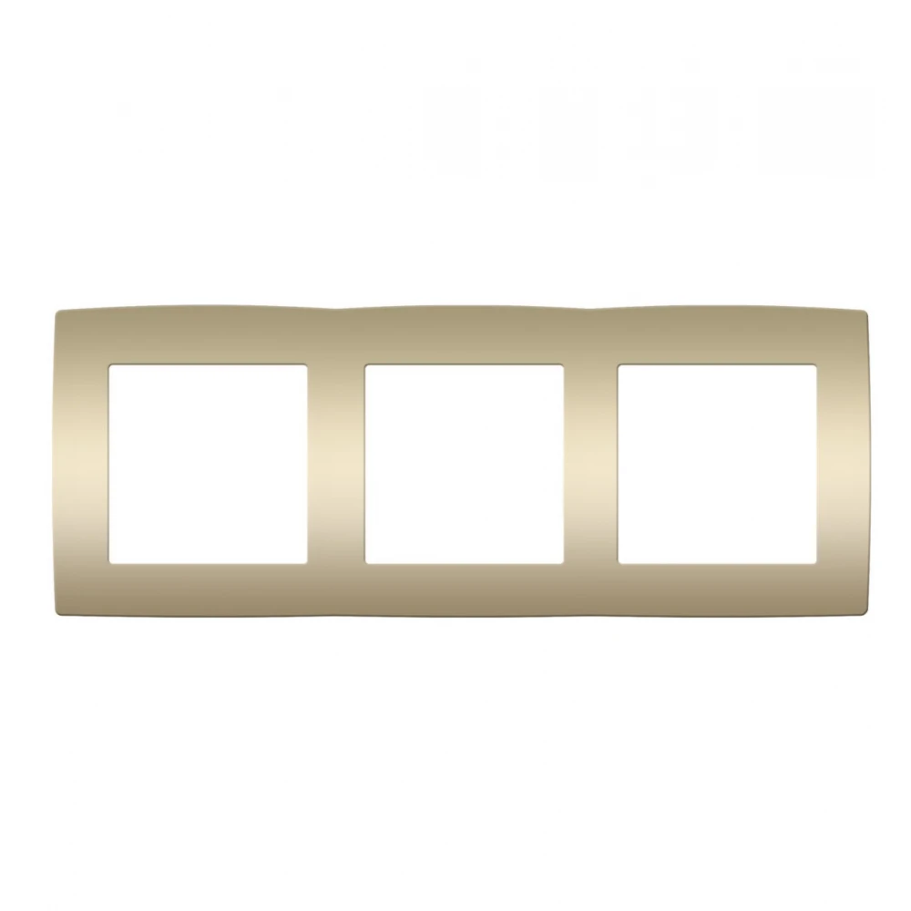 PRIME ΠΛΑΙΣΙΟ 3 ΘΕΣΕΩΝ IP20 MAT ΣΑΜΠΑΝΙΖΕ - Aca Elec