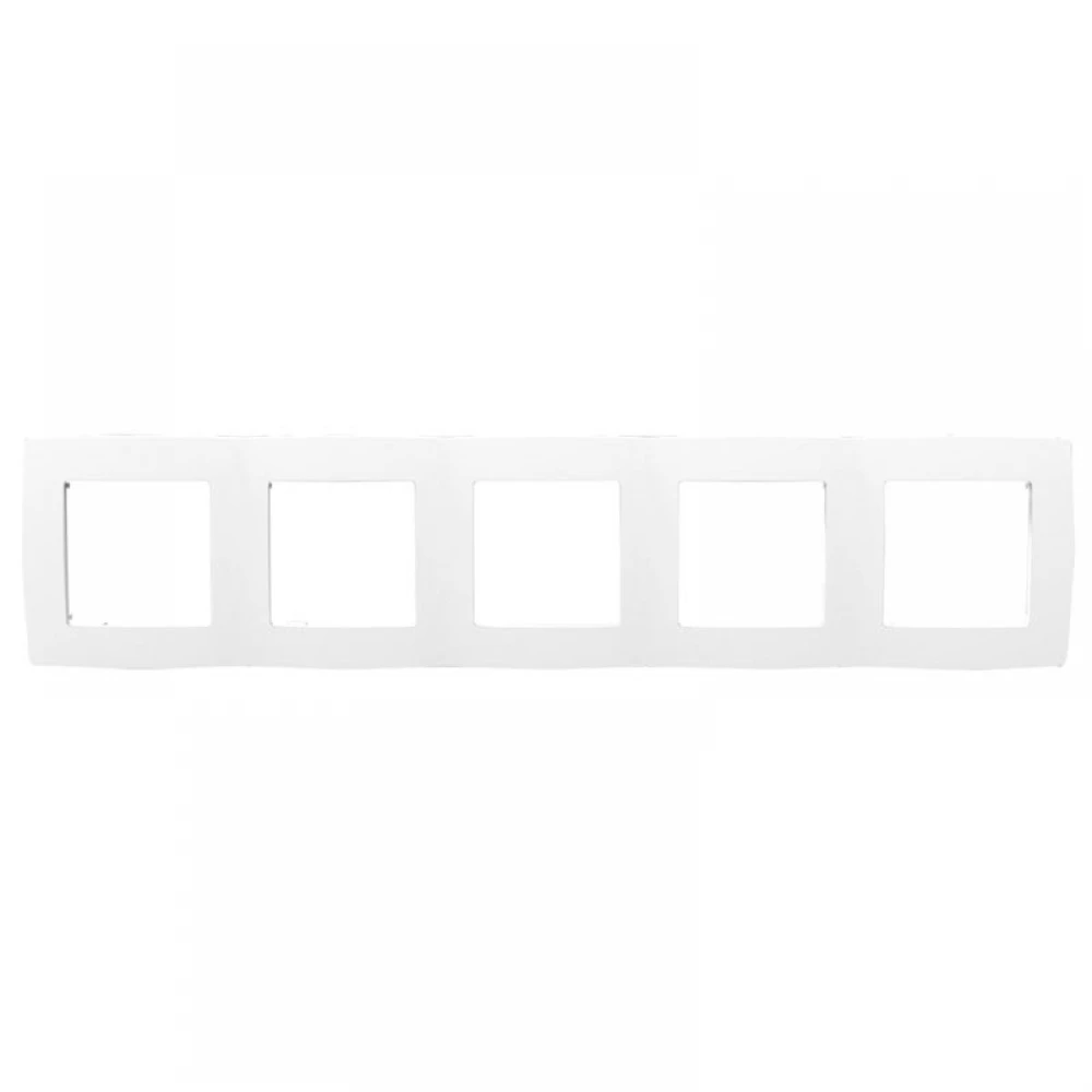 PRIME ΠΛΑΙΣΙΟ 5 ΘΕΣΕΩΝ IP20 ΛΕΥΚΟ - Aca Elec