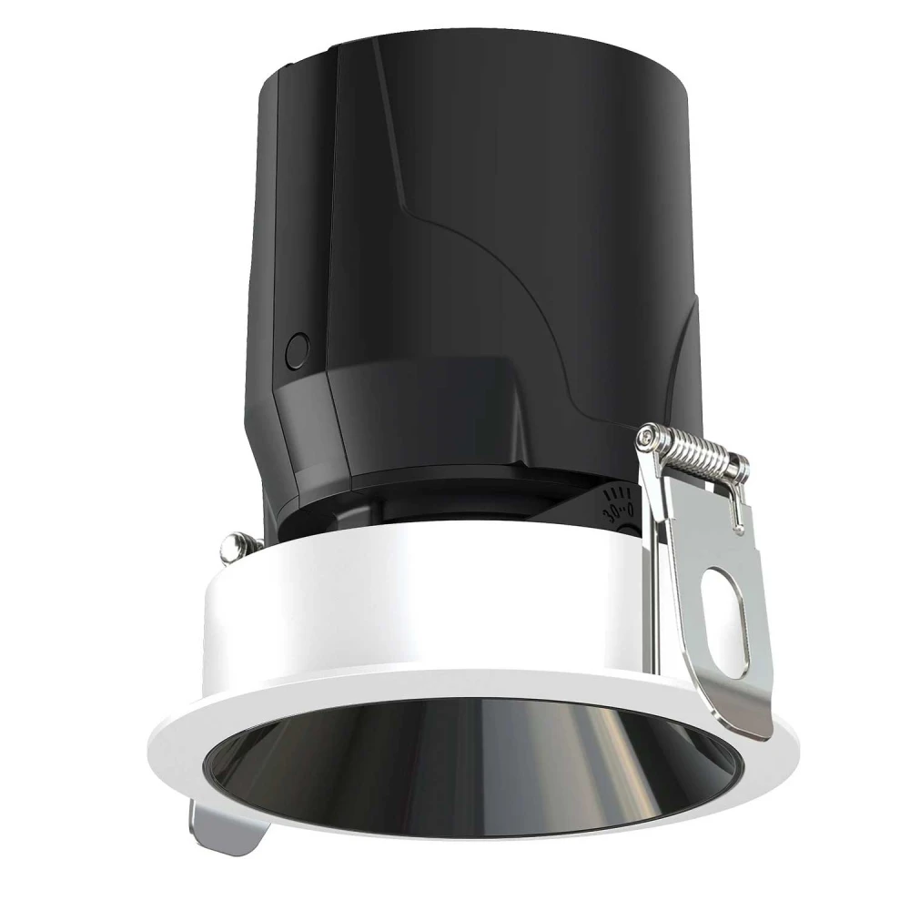 AI LULU DOWNLIGHT ΜΑΥΡΟ ΑΛΟΥΜΙΝΙΟ ΜΕ ΜΟΝΟ ΑΙΣΘΗΤΗΡΑ & BLUETOOTH 7W RGBW 220-240V 24° Φ85x92mm ACA