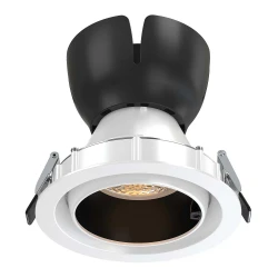 AI LUKA DOWNLIGHT ΜΑΥΡΟ ΑΛΟΥΜΙΝΙΟ ΜΕ ΜΟΝΟ ΑΙΣΘΗΤΗΡΑ & BLUETOOTH 30W RGBW 220-240V 24° Φ135x128mm ACA
