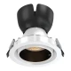 AI LUKA DOWNLIGHT ΜΑΥΡΟ ΑΛΟΥΜΙΝΙΟ ΜΕ ΜΟΝΟ ΑΙΣΘΗΤΗΡΑ & BLUETOOTH 30W RGBW 220-240V 24° Φ135x128mm ACA