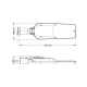 ^LED STREET LUMINAIRE 120W 16800LM 4000K 150⁰ x 75⁰ CLASS II IP66 10kV 230V AC IP66 ACA