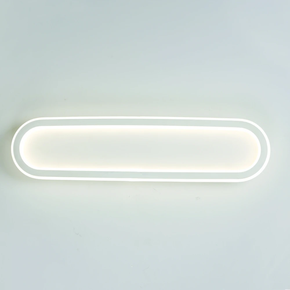 ΟΡΟΦΗΣ Φ/Σ LED 33W DIM CCT 3300LM SOLO ΜΕΤΑΛΛΙΚΟ ΛΕΥΚΟ IP20 57X14X6CM - ACA