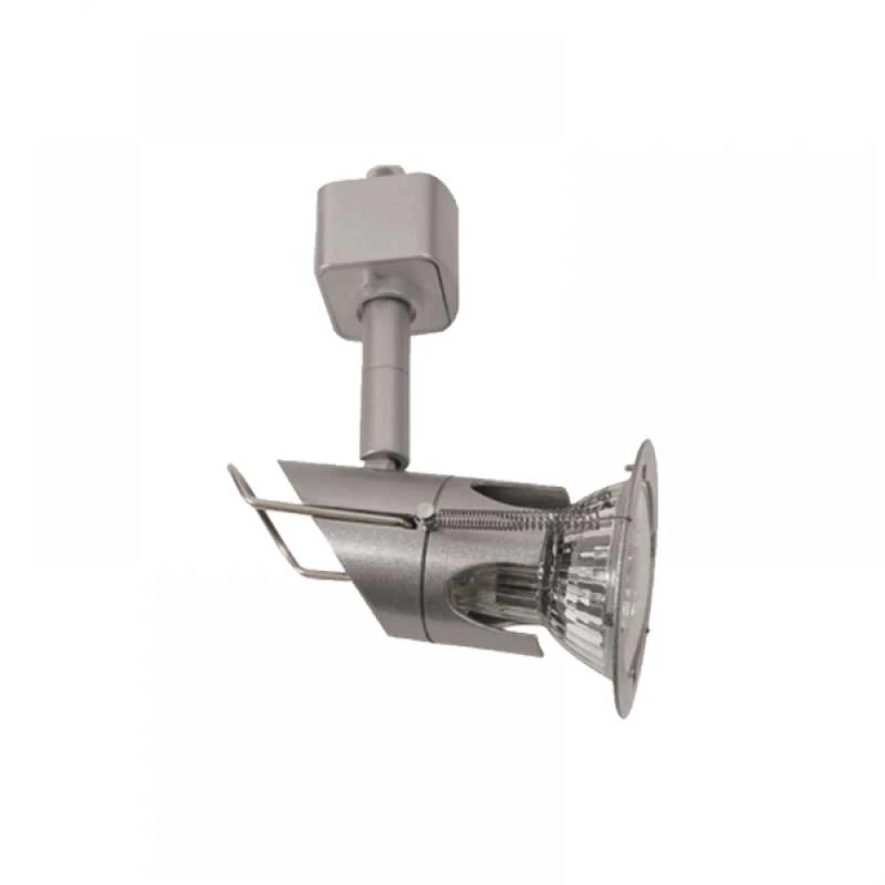Φωτιστικό Σποτ Ράγας Μονοφασικό 2 Καλωδίων Γκρι Βαφής 1xGU10 Νο49Τ2 MASTO - ACA