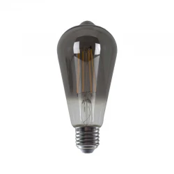 Λαμπτήρας Led Filament E27 ST64 SMOKE 8W 1800K - Diolamp