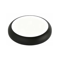 LED ΠΛΑΦΟΝΙΕΡΑ CORDIN ΕΝΑΛΛΑΓΗΣ 16W 1920lm/14W 1680lm/8W 1000lm 220-240V 5CCT 120° IP65 Φ316x74mm ΜΑΥΡΟ