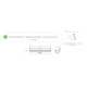 LED T5 LIGHT ON-OFF 12W 900mm 6000K 1250LM 230V 120° Ra80 ACA