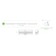 LED T5 LIGHT ON-OFF 9W 600mm 4000K 950LM 230V 120° Ra80 ACA