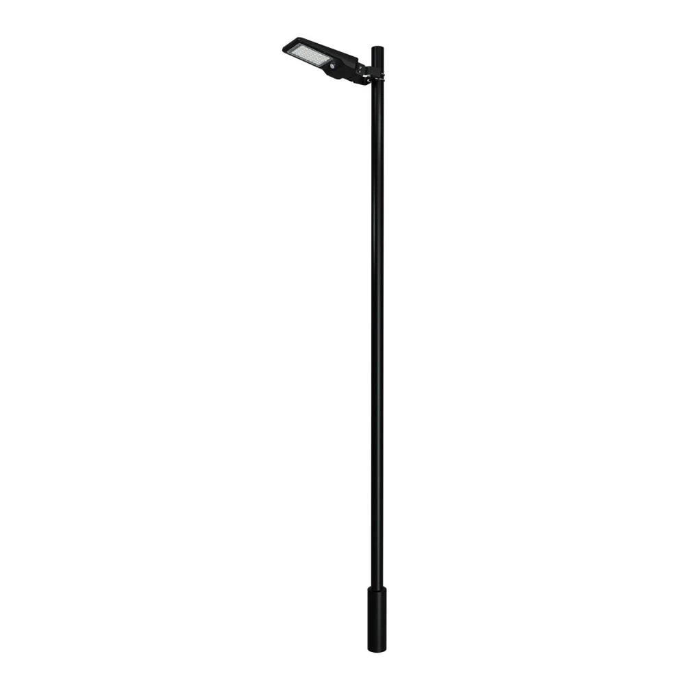 ΗΛΙΑΚΟ ΦΩΤΙΣΤΙΚΟ ΟΔΙΚΟΥ ΔΙΚΤΥΟΥ LED SMD ACA ORVEL12CCT ΜΑΥΡΟ 12W 3000K/4000K/6500K 1900LM 3CCT PIR IP65 ACA