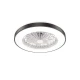 ΑΝΕΜΙΣΤΗΡΑΣ ΟΡΟΦΗΣ ΠΛΑΦΟΝΙΕΡΑ ΜΑΥΡΗ DIMMABLE DC22W Φ50 7 ΔΙΑΦΑΝH ABS ΠΤΕΡΥΓΙΑ ΤΗΛΕΧΕΙΡΙΣΤΗΡΙΟ ACA