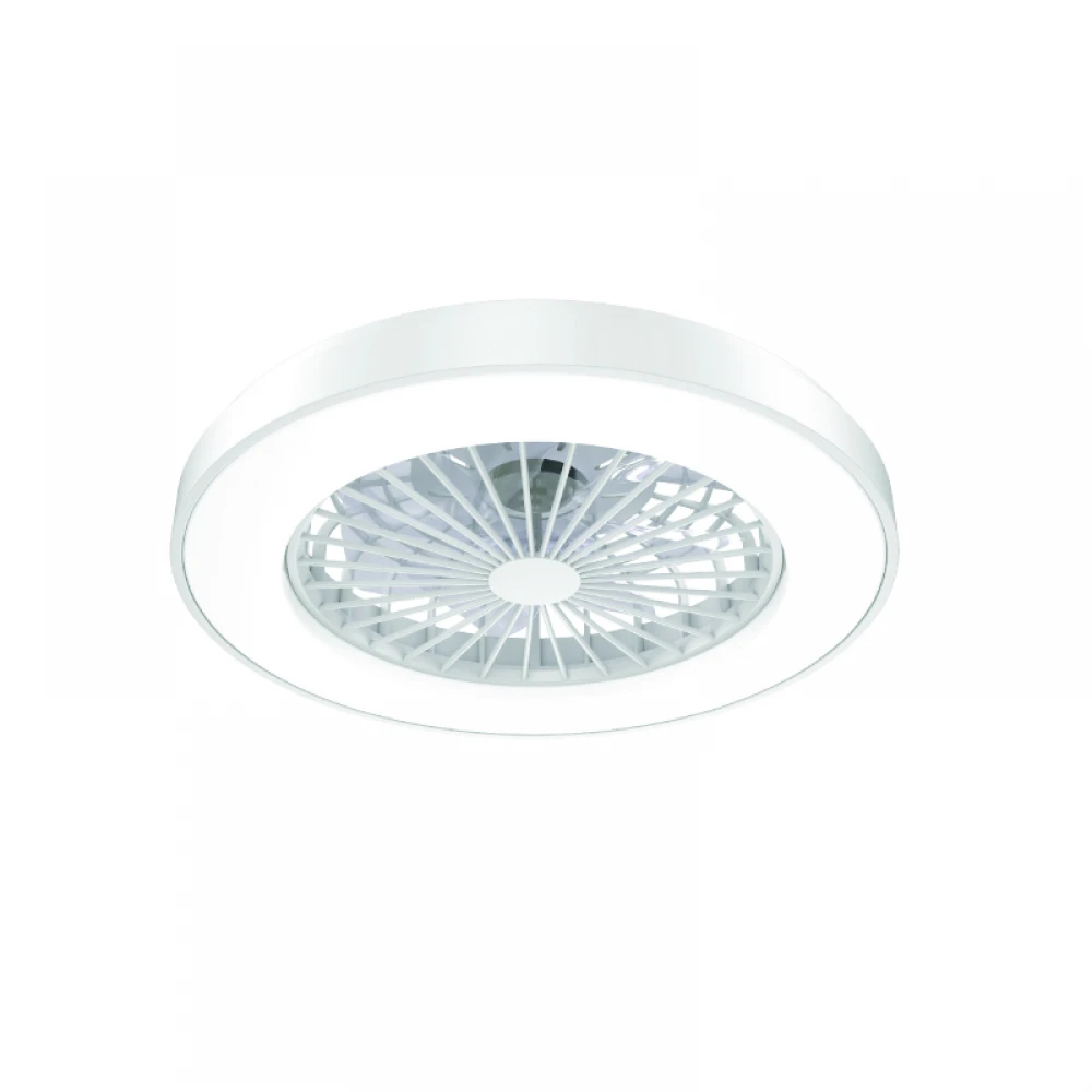 ΑΝΕΜΙΣΤΗΡΑΣ ΟΡΟΦΗΣ ΠΛΑΦΟΝΙΕΡΑ ΛΕΥΚΗ DIMMABLE DC22W Φ50 7 ΔΙΑΦΑΝH ABS ΠΤΕΡΥΓΙΑ ΤΗΛΕΧΕΙΡΙΣΤΗΡΙΟ ACA