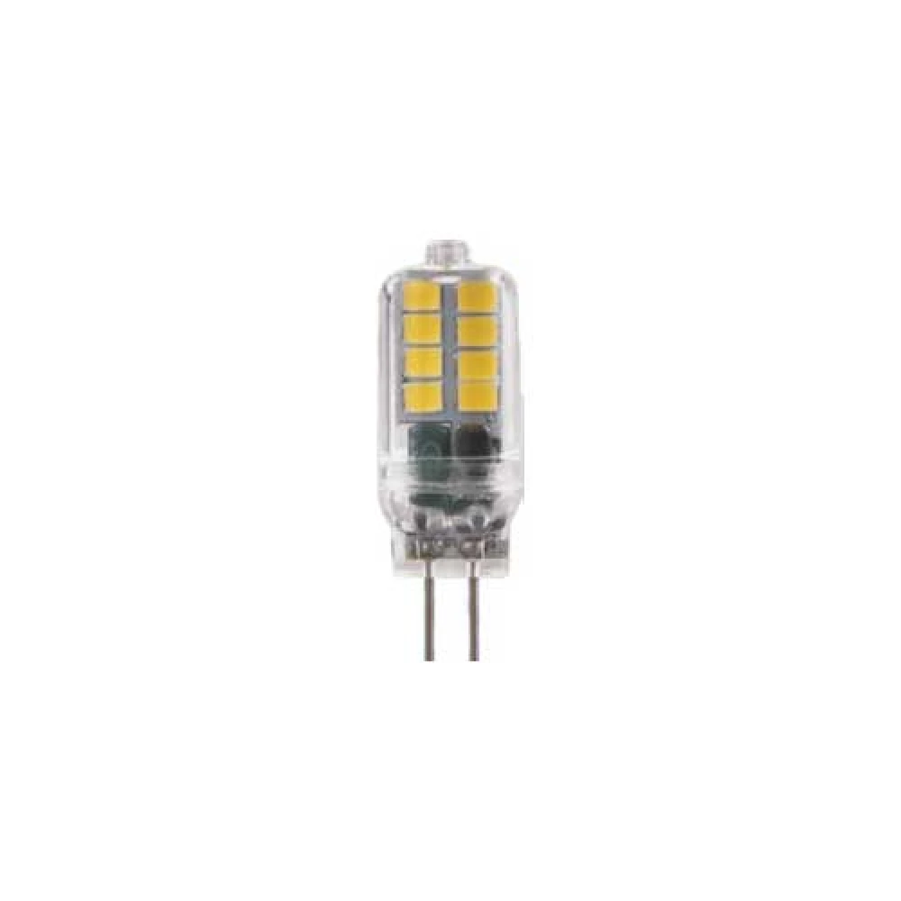 Λαμπτήρας LED SMD G4 PLASTIC 2W 3000K 12V AC/DC CLEAR - Diolamp