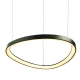 ΚΡΕΜΑΣΤΟ Φ/Σ LED 44W CCT 4670LM HARMONY ΜΑΥΡΟ ΑΛΟΥΜΙΝΙΟ IP20 D60XH120CM ACA