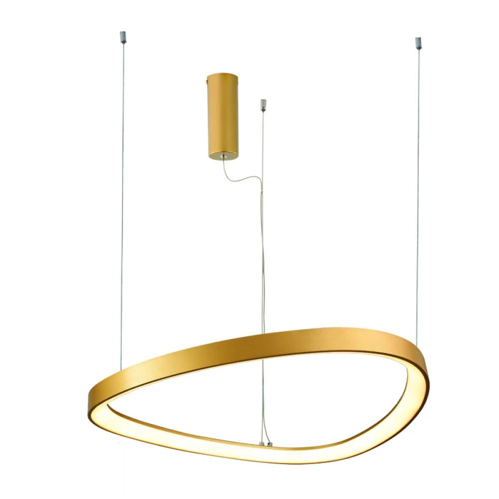 ΚΡΕΜΑΣΤΟ Φ/Σ LED 73W CCT 5800LM HARMONY ΧΡΥΣΟ ΑΛΟΥΜΙΝΙΟ IP20 D80XH120CM ACA